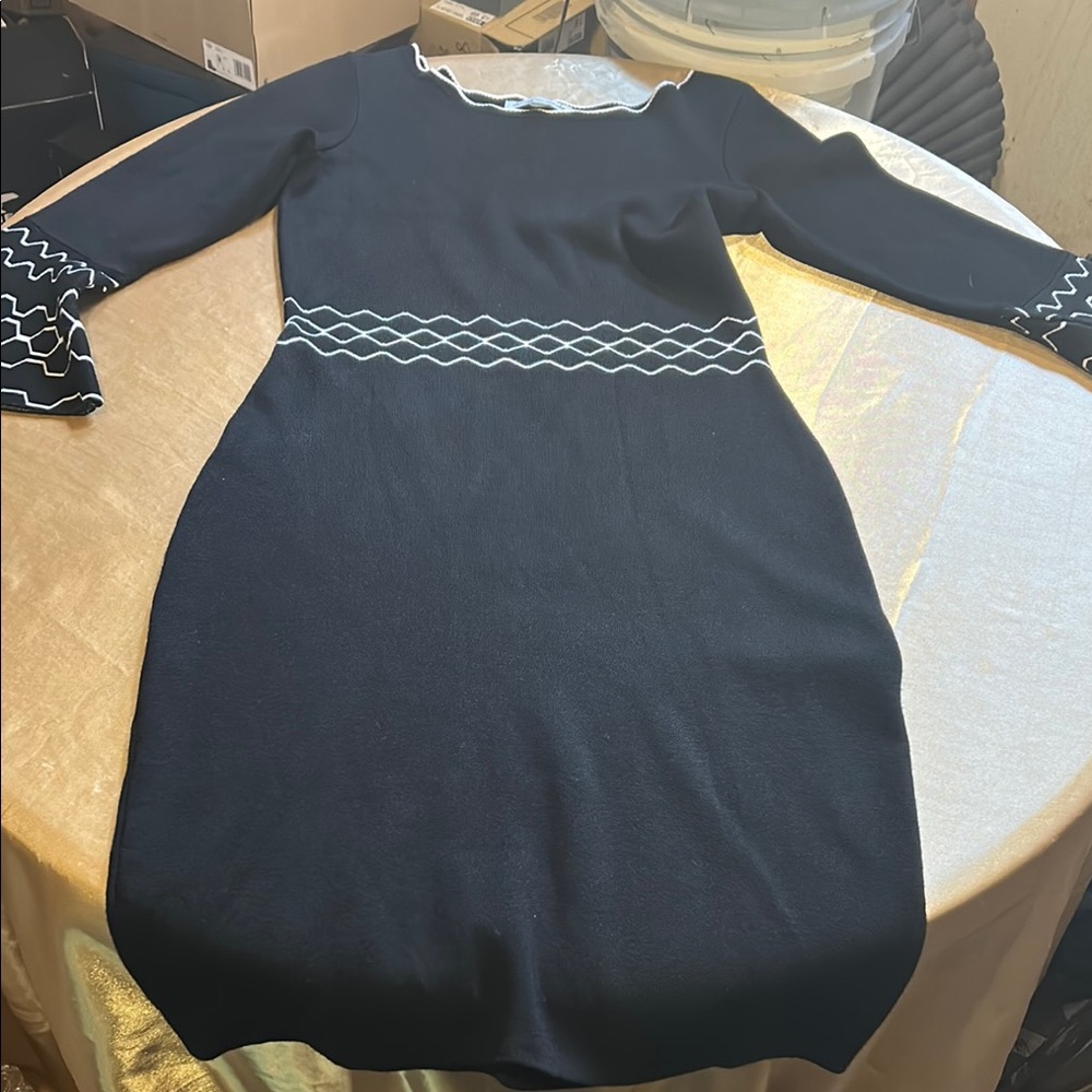 NWOT DANNY AND NICOLE SWEATER DRESS S